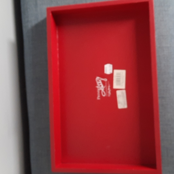 Americana Wall Art Box Sign 2 Ornament Set Wood Patriotic USA Star American July - Picture 8 of 9